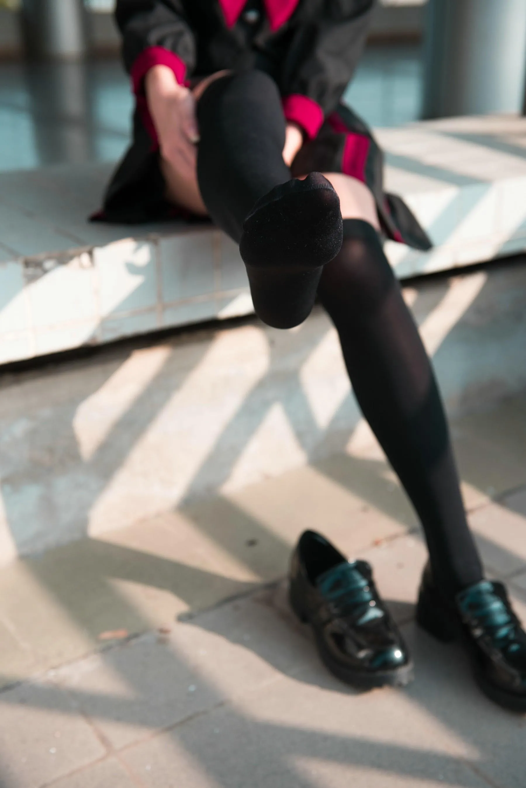 [魔镜街拍] NO.141 活力美术生JK美少女 [288P]插图8